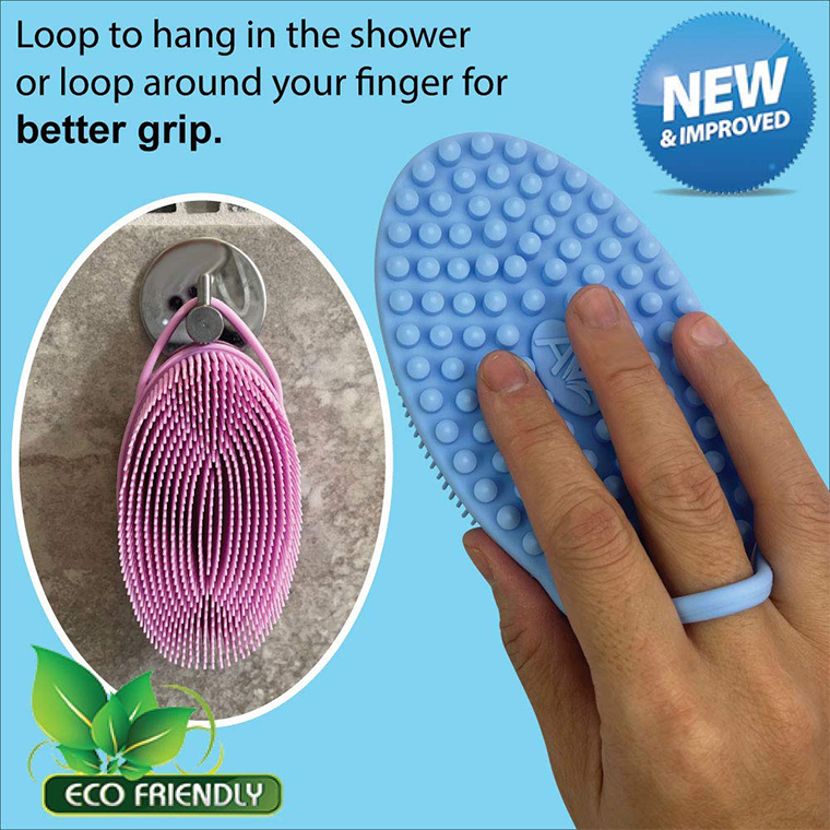 Silicone Body Scrubber - Image 3